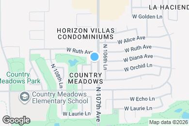 Map image of the property - 8655 N 107th Dr