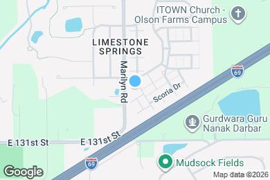 Map image of the property - 12030 Zircon Ln