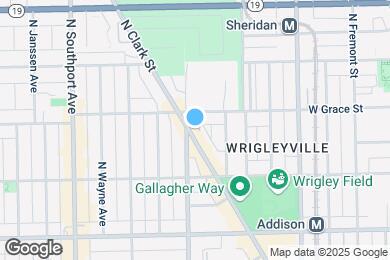 Map image of the property - 3755 N Racine Ave