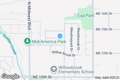 Map image of the property - 912 Meadowridge Dr