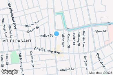 Map image of the property - 335 Academy Ave