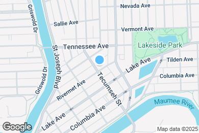 Map image of the property - 1207 Rivermet Ave