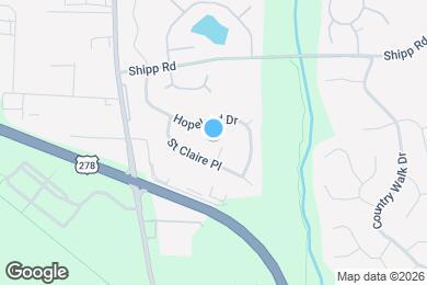 Map image of the property - 3241 St Claire Ct