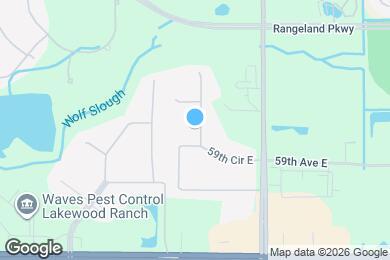Map image of the property - 5818 143rd Ct E