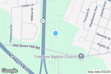 Map image of the property - Legacy Park Ayden