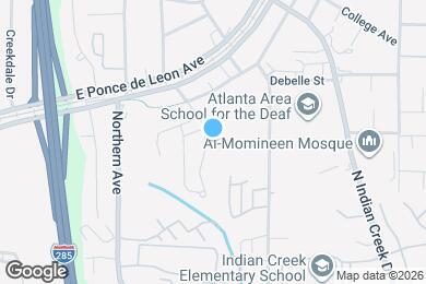 Map image of the property - Room in Townhome on Glynn Oaks Dr