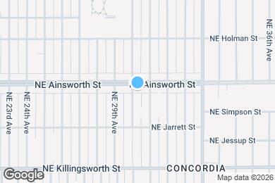 Map image of the property - 5944-5948 NE 30th Ave