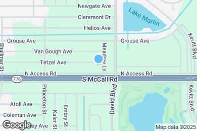 Map image of the property - 12225 Tetzel Ave