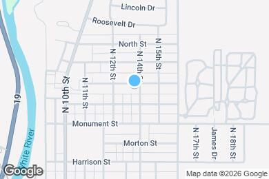 Map image of the property - 1387 Central Ave