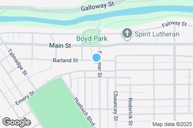 Map image of the property - 1129 Barland St