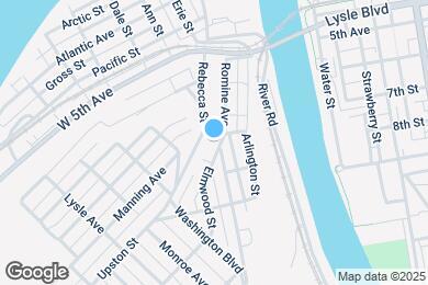 Map image of the property - 804 Romine Ave