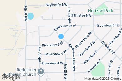 Map image of the property - 700 Riverview Blvd NW