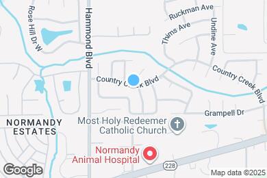 Map image of the property - 8704 Country Creek Blvd