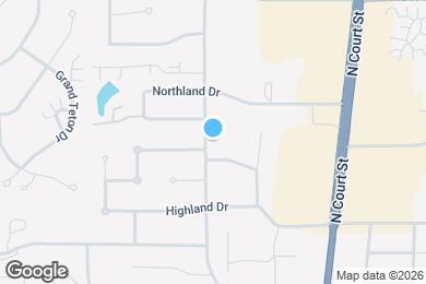 Map image of the property - 880 N Huntington St