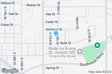 Map image of the property - 2710 S 24th St