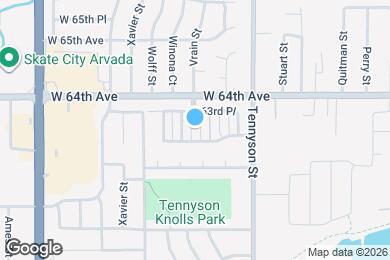 Map image of the property - 6347 Utica Ct