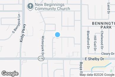Map image of the property - 6595 Shaker Ln