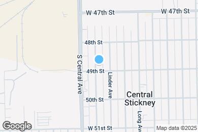 Map image of the property - 4851 S Luna Ave