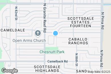 Map image of the property - 4747 N 84th Way