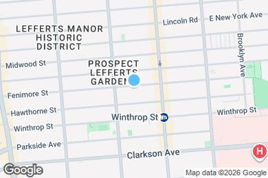 Map image of the property - 312 Fenimore St