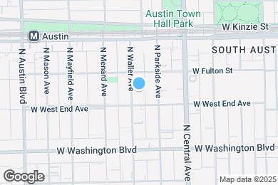 Map image of the property - 219 N Waller Ave