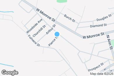 Map image of the property - 3 Pierce St