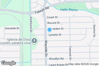 Map image of the property - 7909 Lynette St