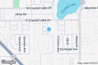 Map image of the property - 1684 Crystal Park Cir