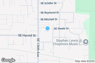 Map image of the property - 5432 SE 137th Ave