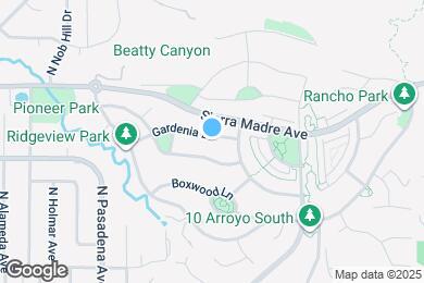 Map image of the property - 662 E Gardenia Dr