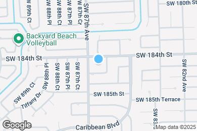 Map image of the property - 18421 SW 86th Ct