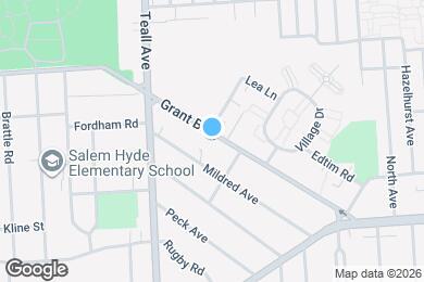 Map image of the property - 329 Grant Blvd