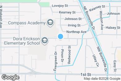 Map image of the property - 1052 Garfield St