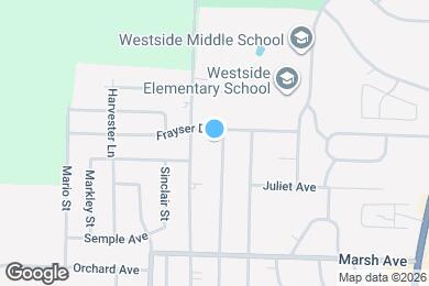 Map image of the property - 3301 Sunrise St