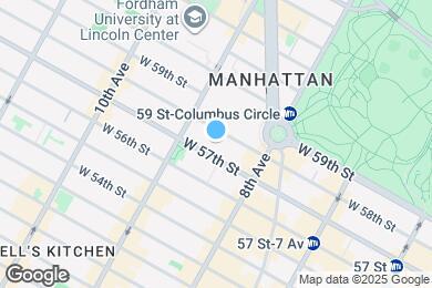 Map image of the property - 333 W 57th St