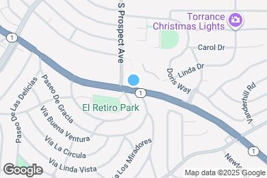 Map image of the property - 1920 S Pacific Coast Hwy