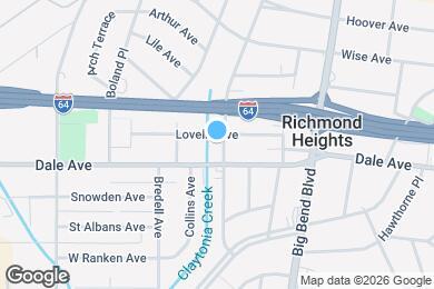 Map image of the property - 1315 Claytonia Ter