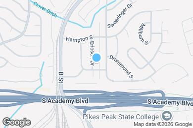 Map image of the property - 4339 Ericson Dr