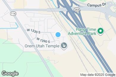 Map image of the property - 1063 W 1360 S