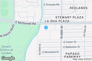 Map image of the property - Roadrunner on McDowell