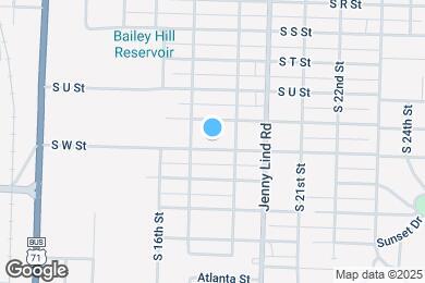Map image of the property - 1717 S W St