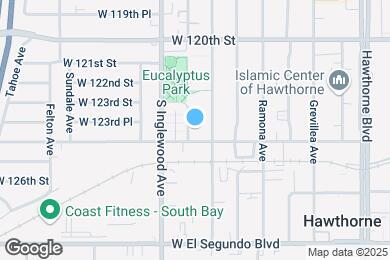 Map image of the property - 4735 W Broadway