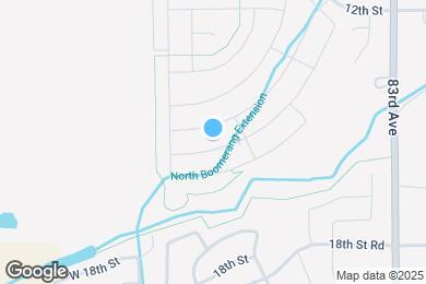 Map image of the property - 8767 16th St