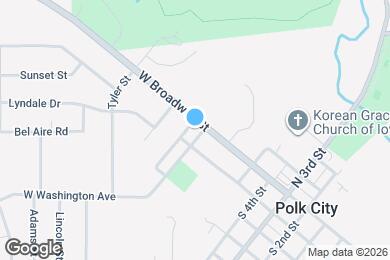 Map image of the property - 806 W Broadway St