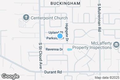 Map image of the property - 3831 Parkside Dr