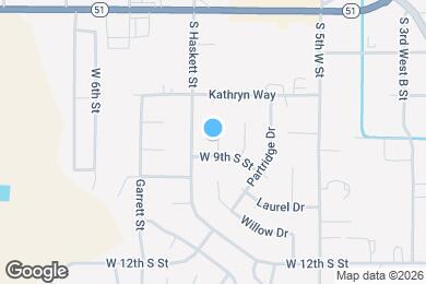 Map image of the property - 875 Aspen Pl