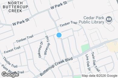 Map image of the property - 303 Cluck Creek Trail