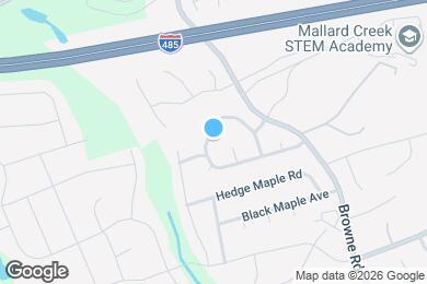 Map image of the property - 11017 White Stag Dr