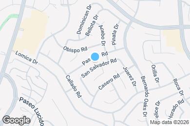 Map image of the property - 16640 San Salvador Rd