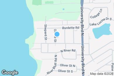 Map image of the property - 2133 Doane St